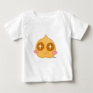 Camiseta Para Bebê Kawaii do grão-de-bico