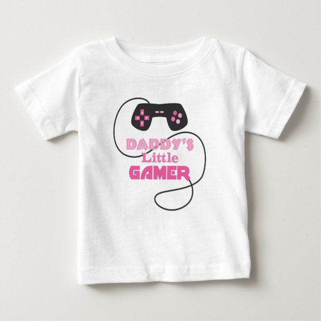 Camiseta Para Bebê Kid de Jogo de Vídeo (Frente)