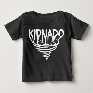 Camiseta Para Bebê Kidnado Toddler Capa Longa Tee White Funnel