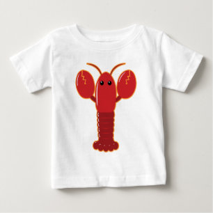 Camiseta Para Bebê Lagosta
