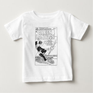 Camiseta Para Bebê Lanterna verde - míssil do fugitivo, preto e
