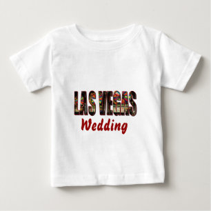 Camiseta Para Bebê Las Vegas Wedding