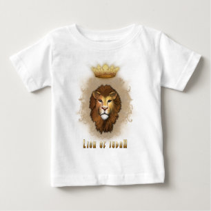 Camiseta Para Bebê Leão de Judah