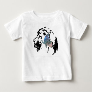 CAMISETA PARA BEBÊ LEÃO FLY