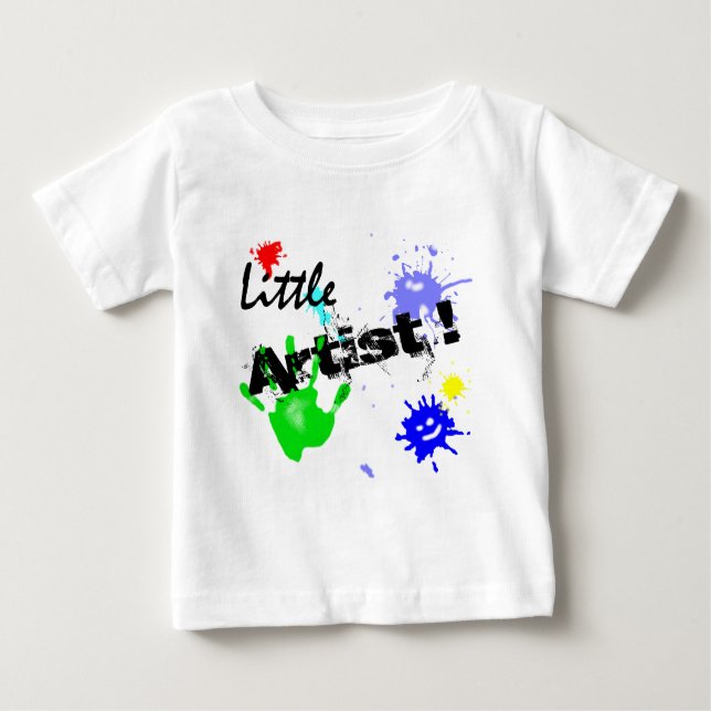 Camiseta Para Bebê Little ator (Frente)