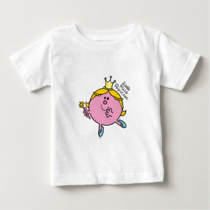 Camiseta Para Bebê Little Miss Princesa Royal Scepter
