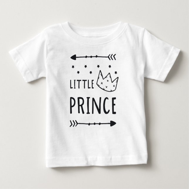 Camiseta Para Bebê Little Prince (Frente)