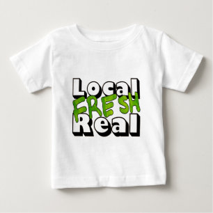 Camiseta Para Bebê Local Fresco Real