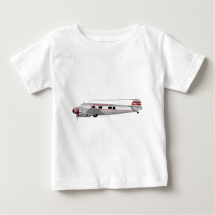 Camiseta Para Bebê Lockheed 12A Electra