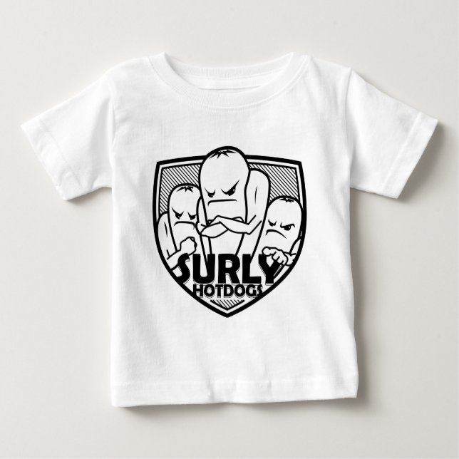 Camiseta Para Bebê Logotipo 2011 Surly (Frente)
