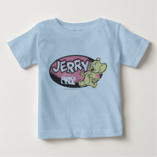 Camiseta Para Bebê Logotipo do Jerry Cheese