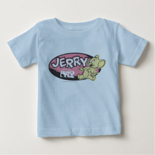 Camiseta Para Bebê Logotipo do queijo de Jerry