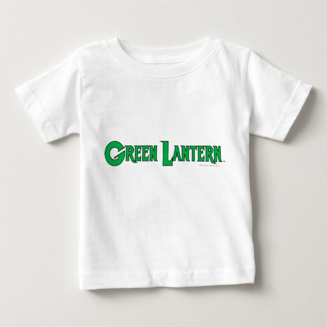 Camiseta Para Bebê Logotipo Lanterna Verde 9 (Frente)