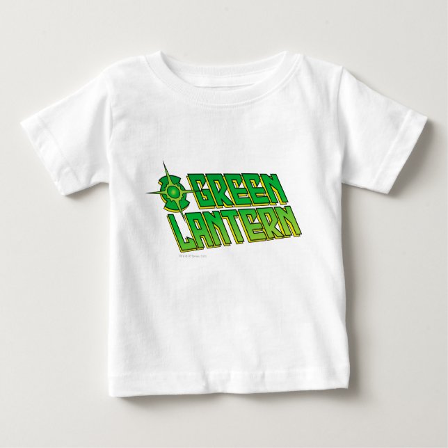 Camiseta Para Bebê Logotipo Lanterna Verde - Incluso (Frente)