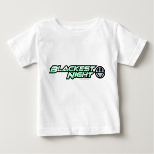 Camiseta Para Bebê Logotipo Noturno Mais Negro 2