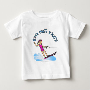 Camiseta Para Bebê Loira de água feminina