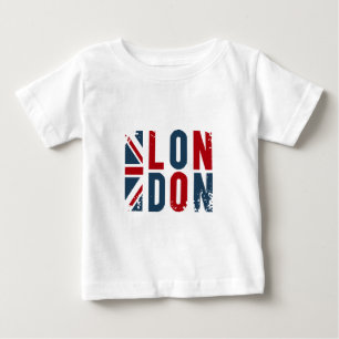 Camiseta Para Bebê Londres