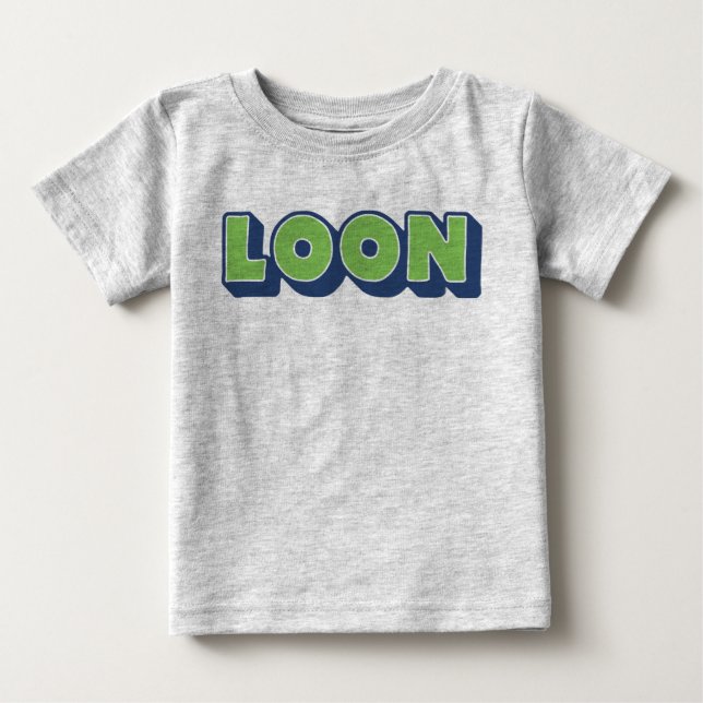 Camiseta Para Bebê Loon, Dialeto Doric, Boy, Scottish (Frente)