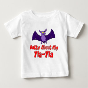 Camiseta Para Bebê Louco pela minha Yia-Yia