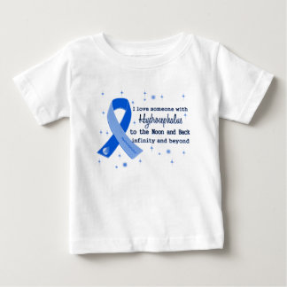 Camiseta Para Bebê lua e parte traseira