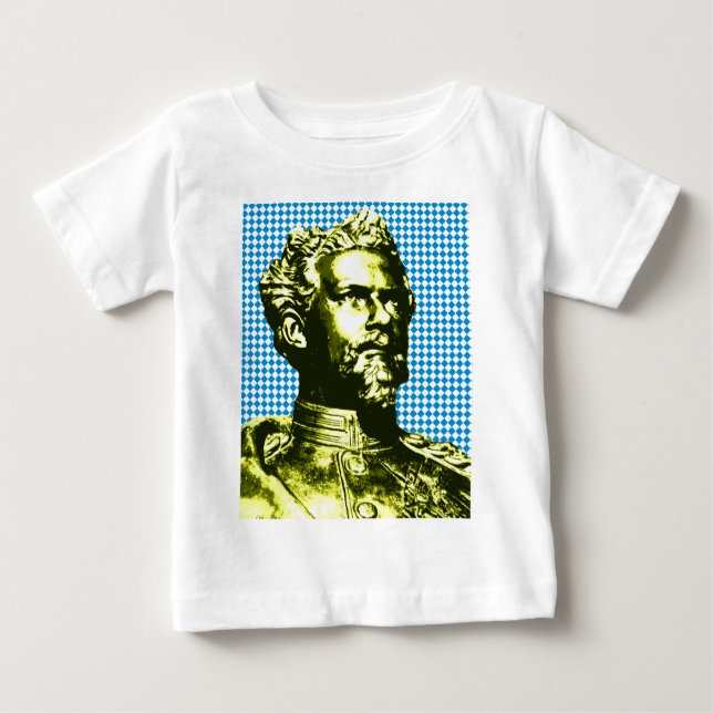 Camiseta Para Bebê Ludwig ii. rei Baviera (Frente)
