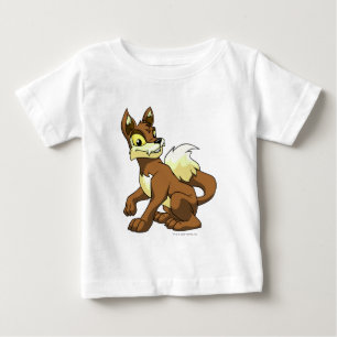 Camiseta Para Bebê Lupe Brown