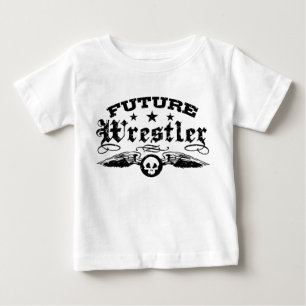Camiseta Para Bebê Lutador futuro
