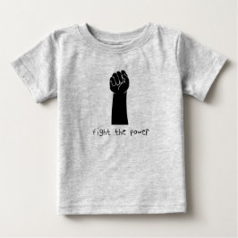 Camiseta Para Bebê LUTE O PODER (os miúdos)