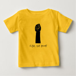 Camiseta Para Bebê LUTE O PODER (os miúdos)