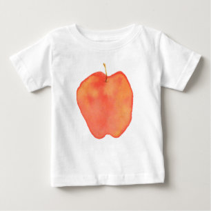 Camiseta Para Bebê Maçã