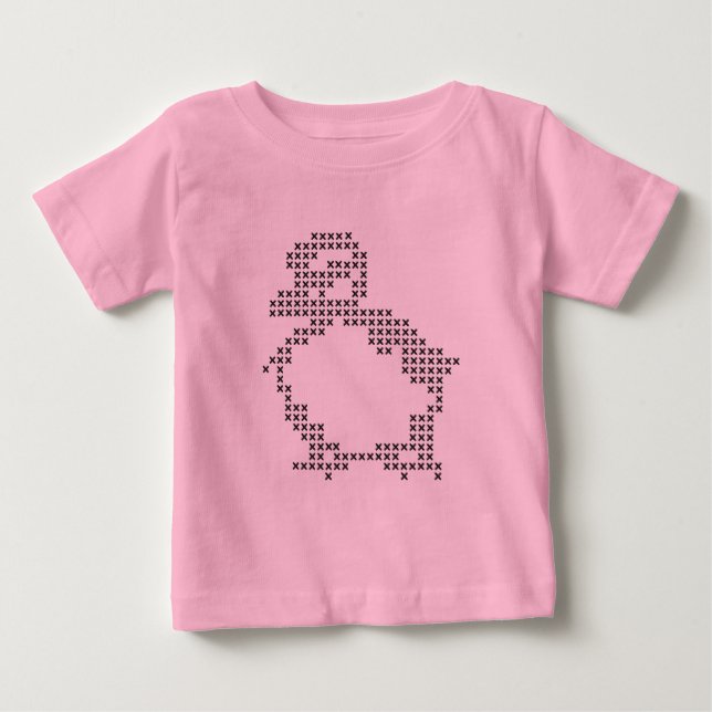 Camiseta Para Bebê macacão orgânico (Frente)