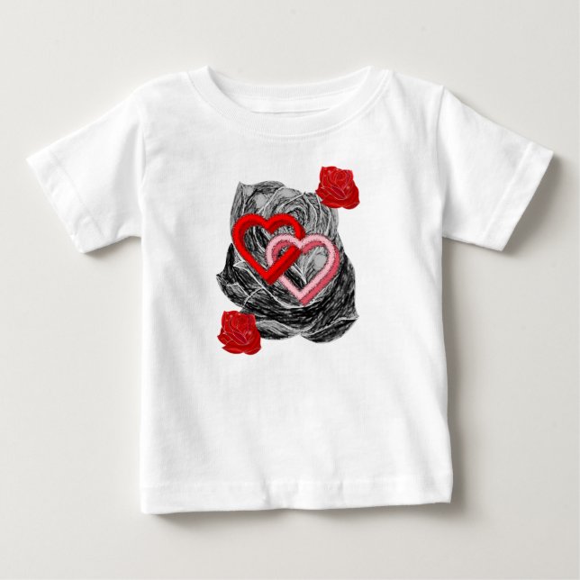 Camiseta Para Bebê Macacãozinho para Bebês (Frente)