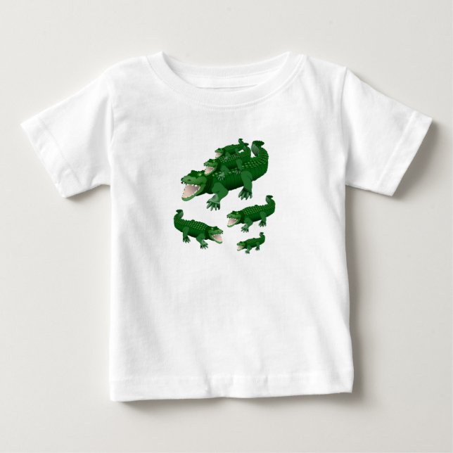 Camiseta Para Bebê Macacãozinho para Bebês (Frente)