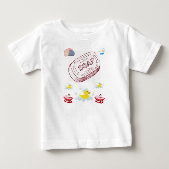 Camiseta Para Bebê Macacãozinho para Bebês (Frente)