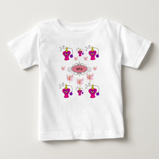 Camiseta Para Bebê Macacãozinho para Bebês (Frente)
