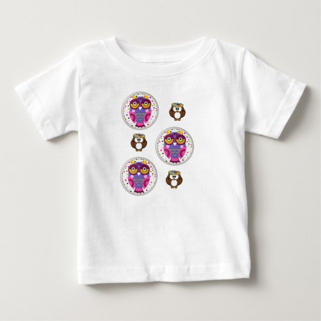 Camiseta Para Bebê Macacãozinho para Bebês (Frente)