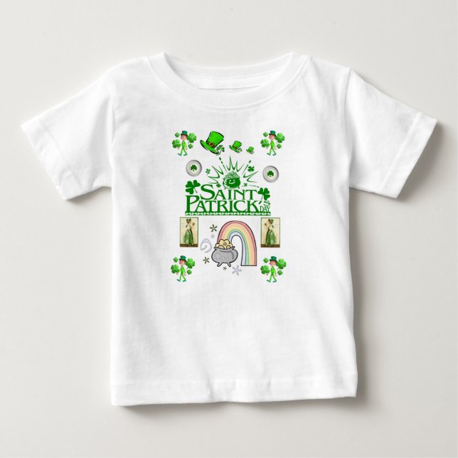 Camiseta Para Bebê Macacãozinho para Bebês (Frente)