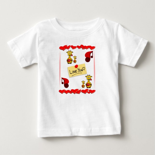 Camiseta Para Bebê Macacãozinho para Bebês (Frente)