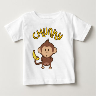 Camiseta Para Bebê Macaco robusto