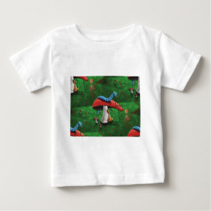Camiseta Para Bebê Magic Mushroom