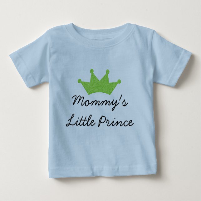 Camiseta Para Bebê Mamãe Little Prince (Frente)