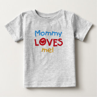 Camiseta Para Bebê Mamãe me ama