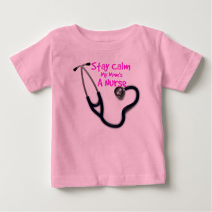 Camiseta Para Bebê Manter coleção calma
