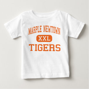Camiseta Para Bebê Marple Newtown - tigres - alto - quadrado de