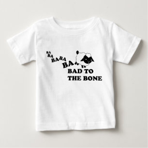 Camiseta Para Bebê Mau para a Ovelha Ossa.