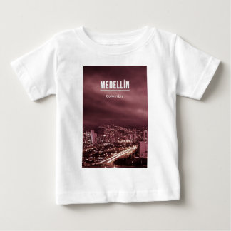 Camiseta Para Bebê Medellin Colômbia