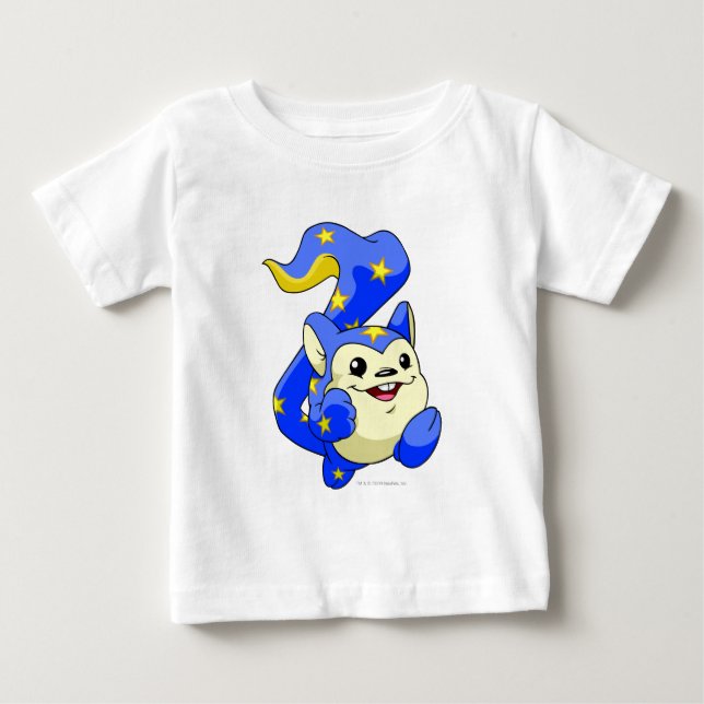 Camiseta Para Bebê Meerca Starry (Frente)