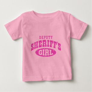 Camiseta Para Bebê Menina do deputado xerife