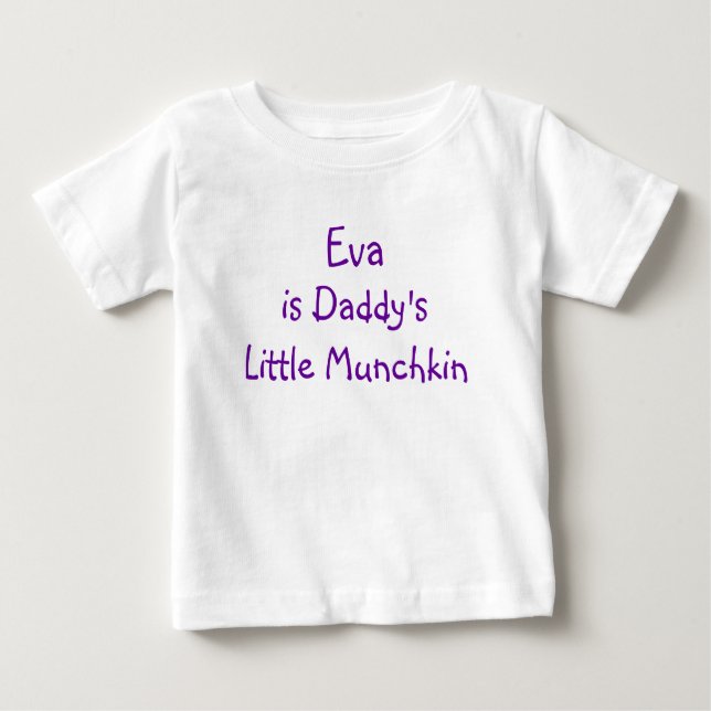 Camiseta Para Bebê Menina Personalizável - Menina (Frente)