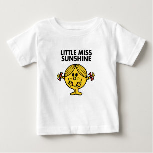 Camiseta Para Bebê Menina Sunshine Engraçado